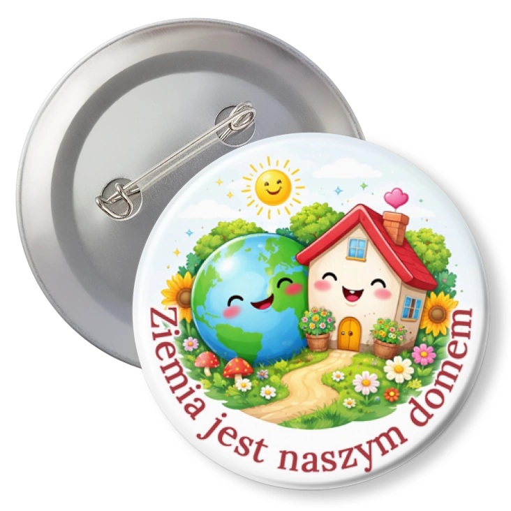 przypinkaZiemia jest naszym domem