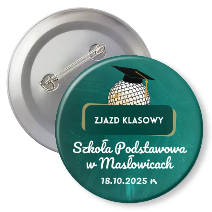 przypinkaZjazd klasowy SP w Masłowicach