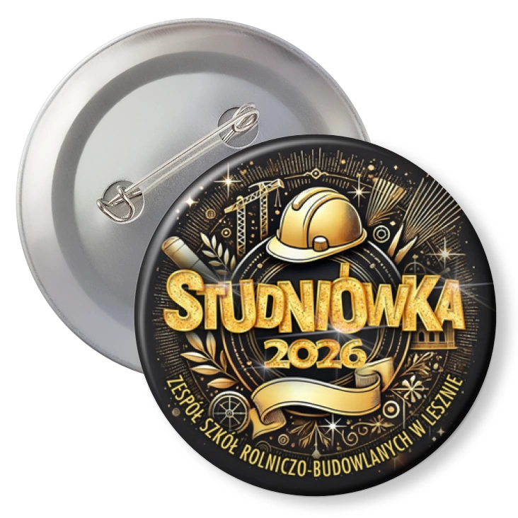 przypinkaZS Rolniczo-Budowlanych Leszno Studniówka 2026