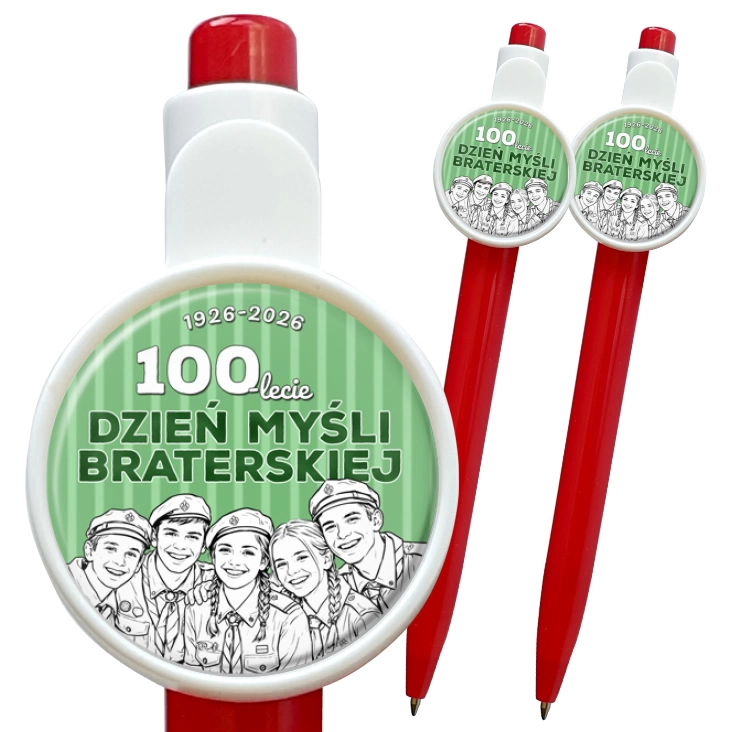 przypinka długopis 100-lecie DMB