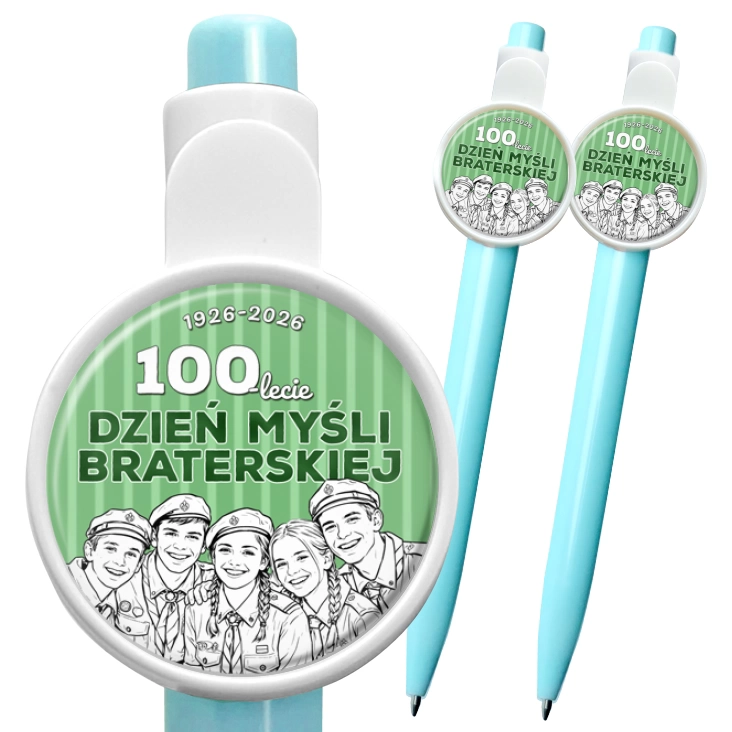 przypinka długopis 100-lecie DMB