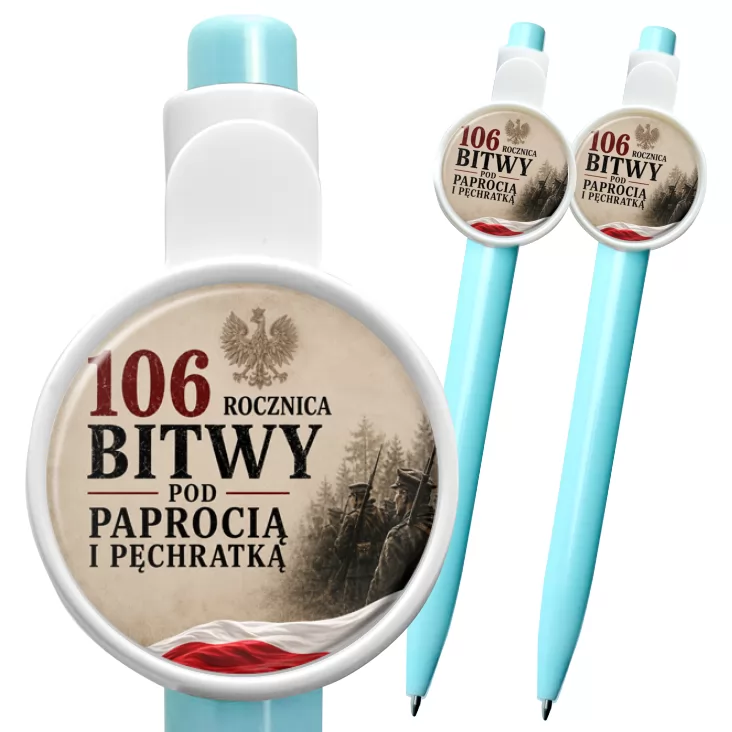 przypinka długopis 106. rocznica Bitwy pod Paprocią