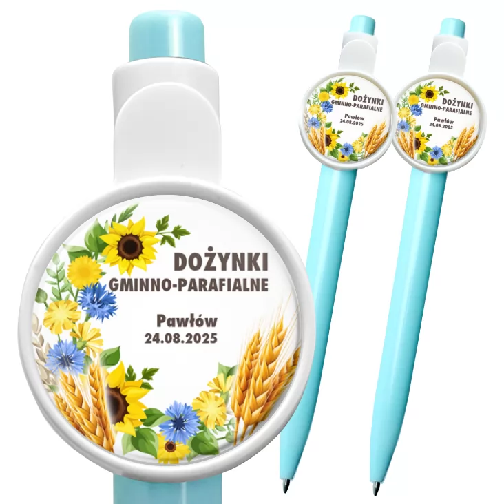 przypinka długopis Dożynki Gminno-Parafialne Pawłów 2025