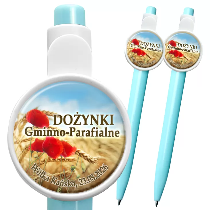 przypinka długopis Dożynki Gminno-Parafialne Wólka Kańska