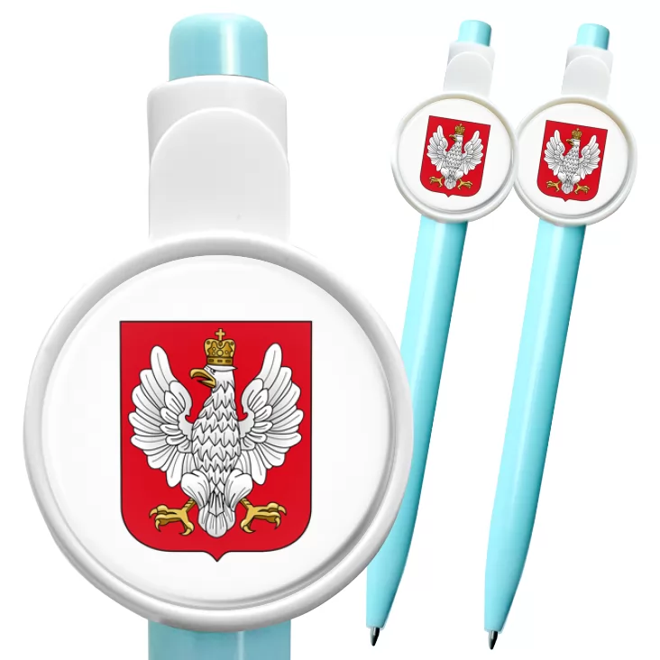 przypinka długopis Godło Polski historyczne 1919-1927 r.