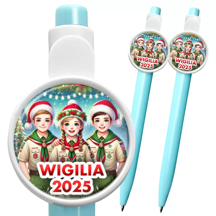 przypinka długopis Harcerska wigilia
