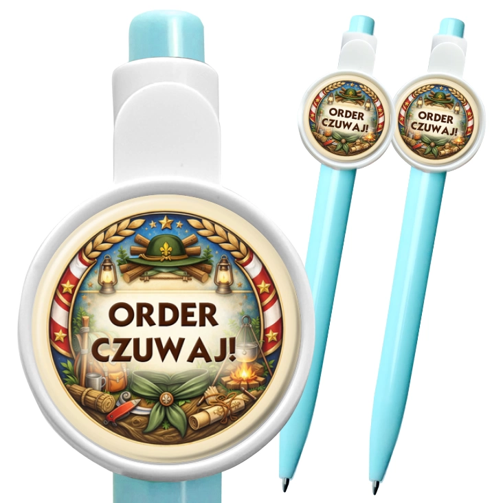 przypinka długopis Order Czuwaj