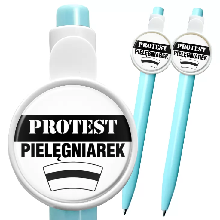 przypinka długopis Protest pielęgniarek