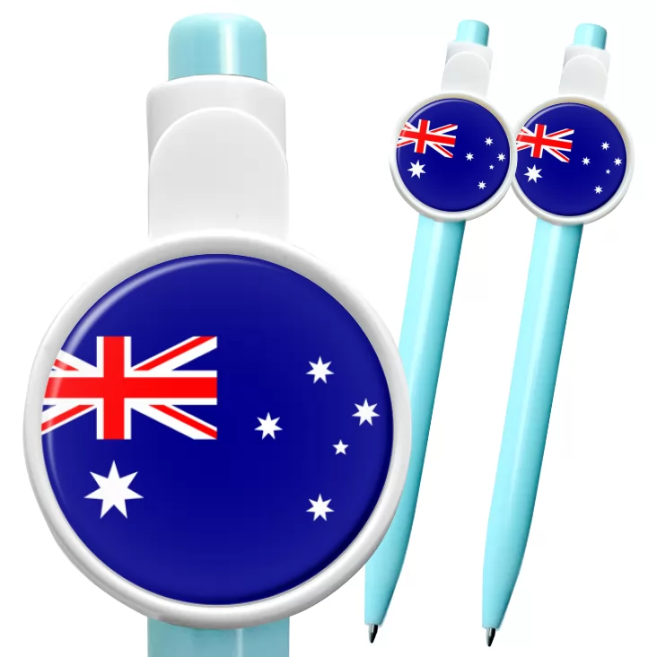 przypinka długopis Australia