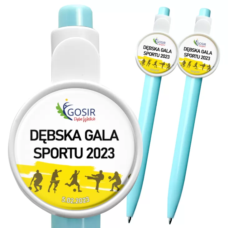 przypinka długopis Dębska Gala Sportu 2023