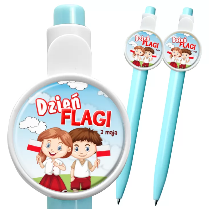przypinka długopis Dzień flagi Dzieci