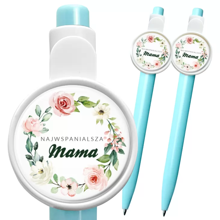 przypinka długopis Dzień Mamy Najwspanialsza Mama