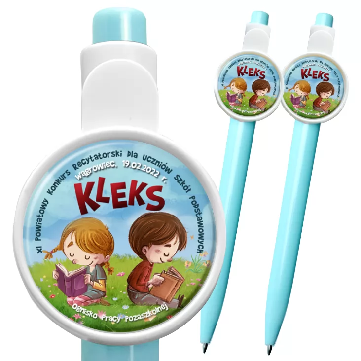 przypinka długopis Kleks 2022