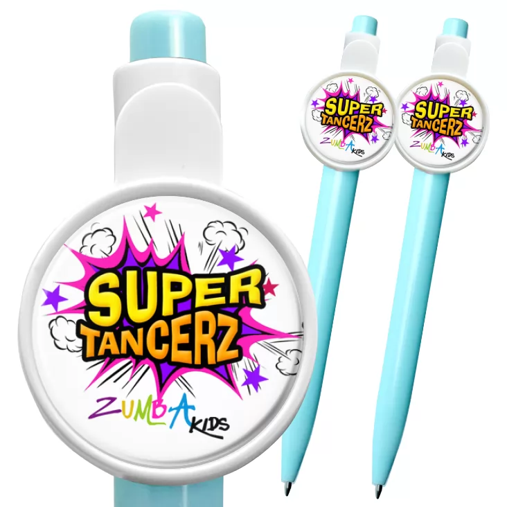 przypinka długopis Super Tancerz Zumba Kids