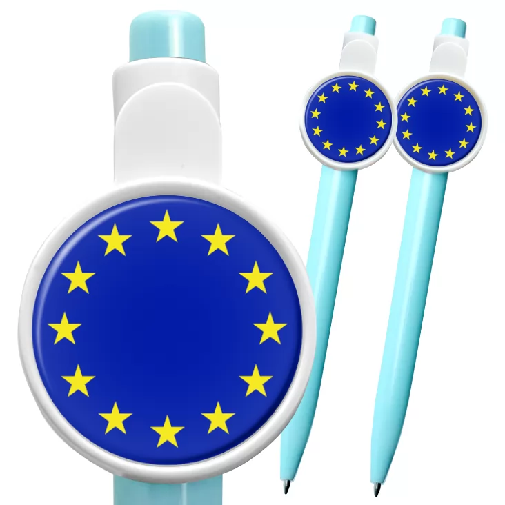 przypinka długopis Unia Europejska Gwiazdki