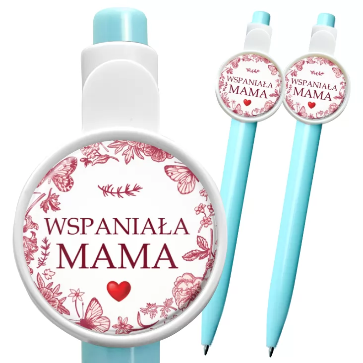 przypinka długopis Wspaniała Mama Dzień Matki