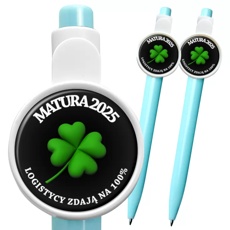 przypinka długopis Matura