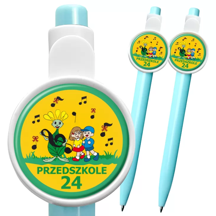 przypinka długopis Przedszkole nr 24 w Poznaniu
