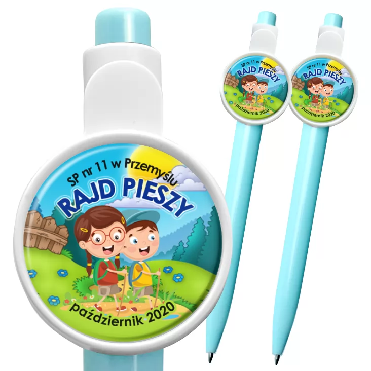 przypinka długopis Rajd pieszy SP nr 11 w Przemyślu