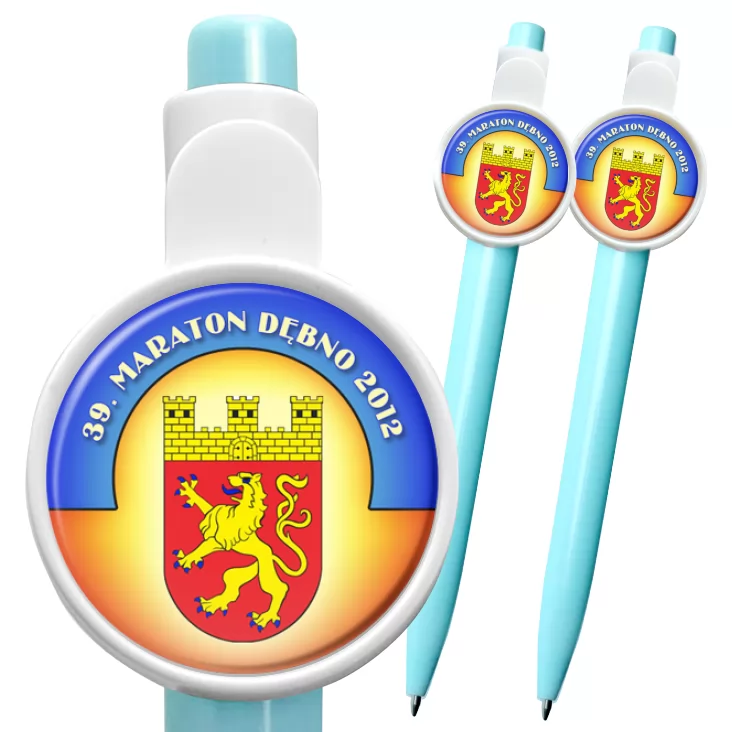 przypinka długopis 39. Maraton Dębno 2012