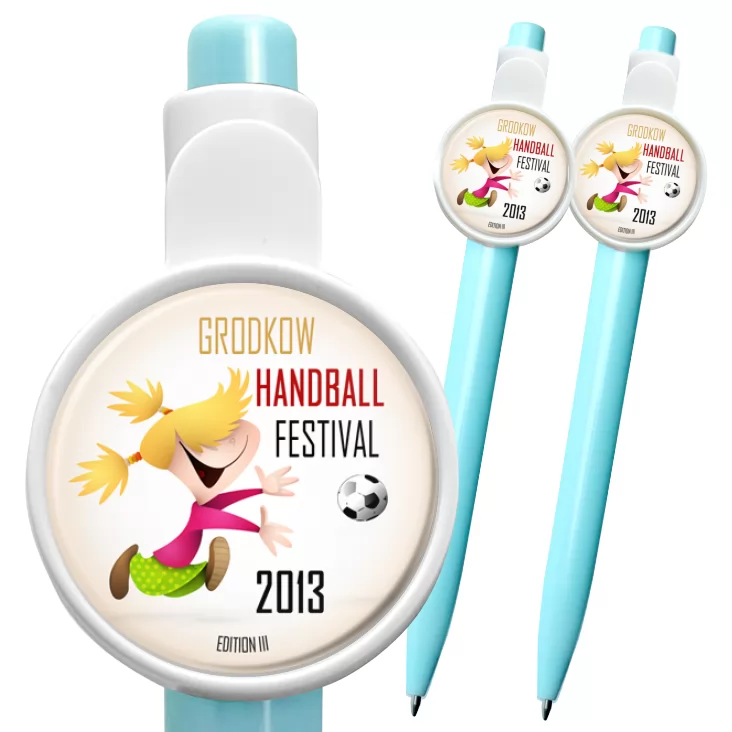 przypinka długopis Handball Festiwal 2013