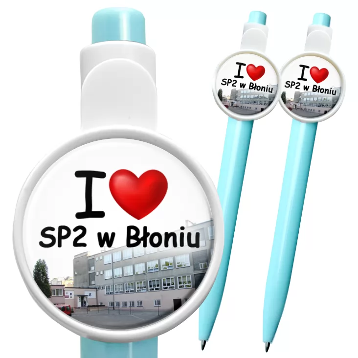 przypinka długopis I love SP2 w Błoniu