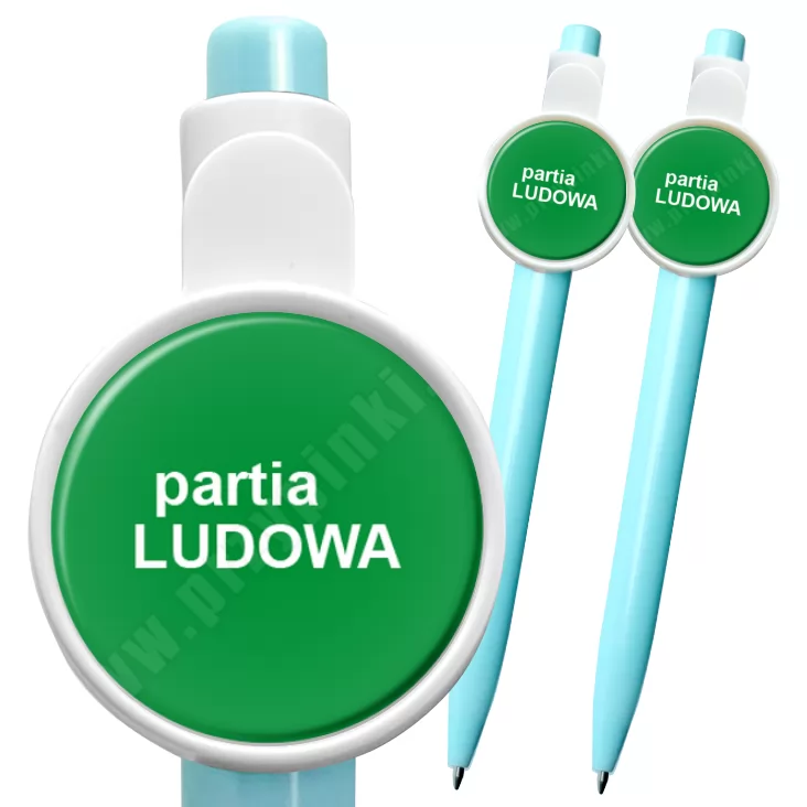 przypinka długopis Partia ludowa