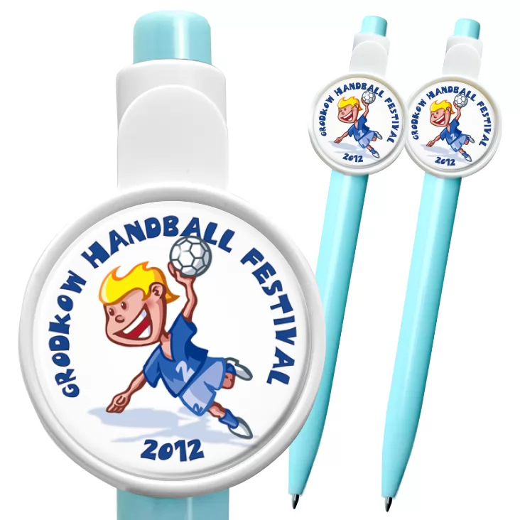 przypinka długopis Handball Festiwal 2012