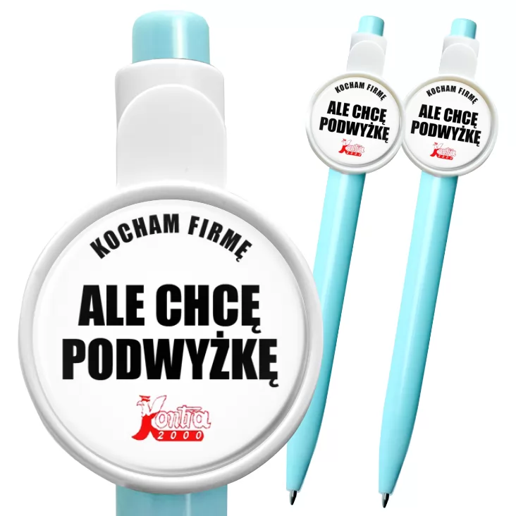 przypinka długopis Kontra 2000