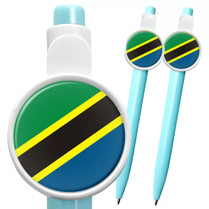 przypinka długopis tanzania