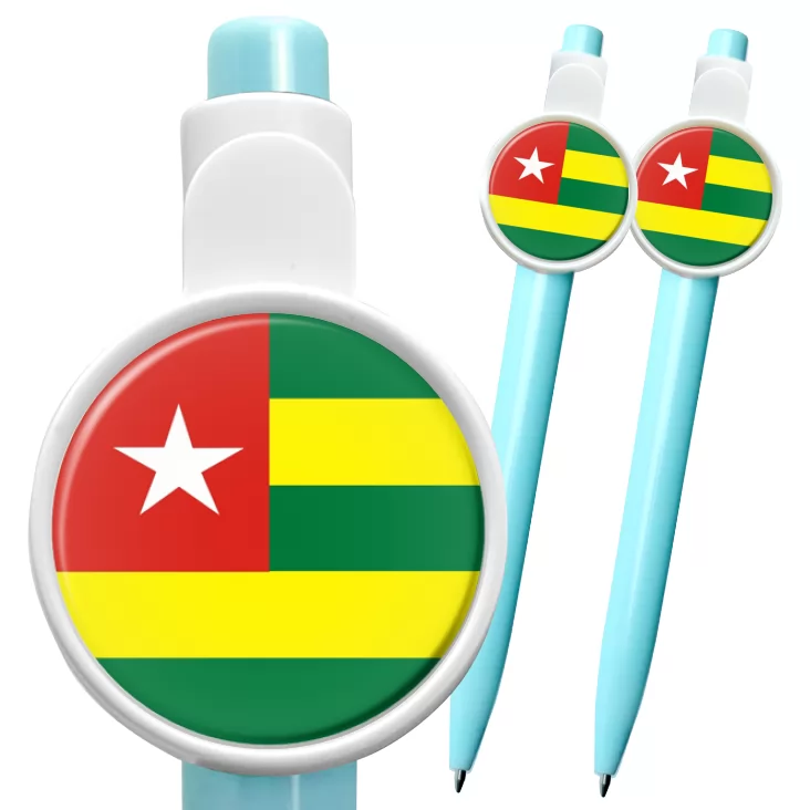 przypinka długopis togo