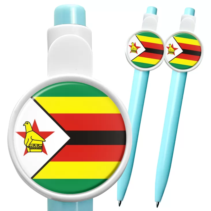 przypinka długopis zimbabwe