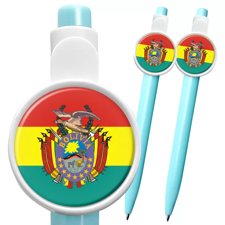 przypinka długopis bolivia