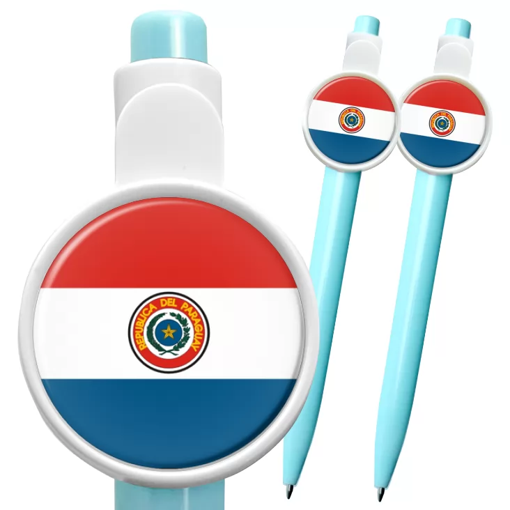 przypinka długopis paraguay