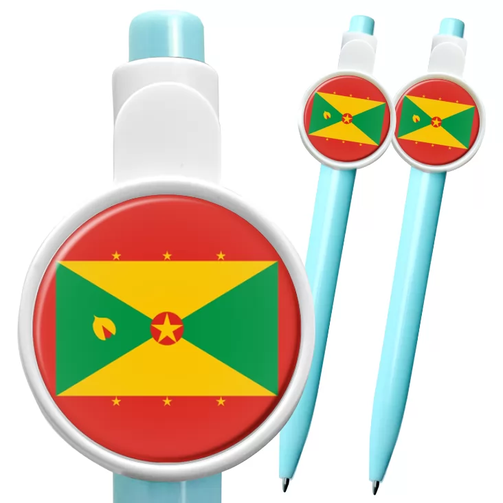 przypinka długopis grenada