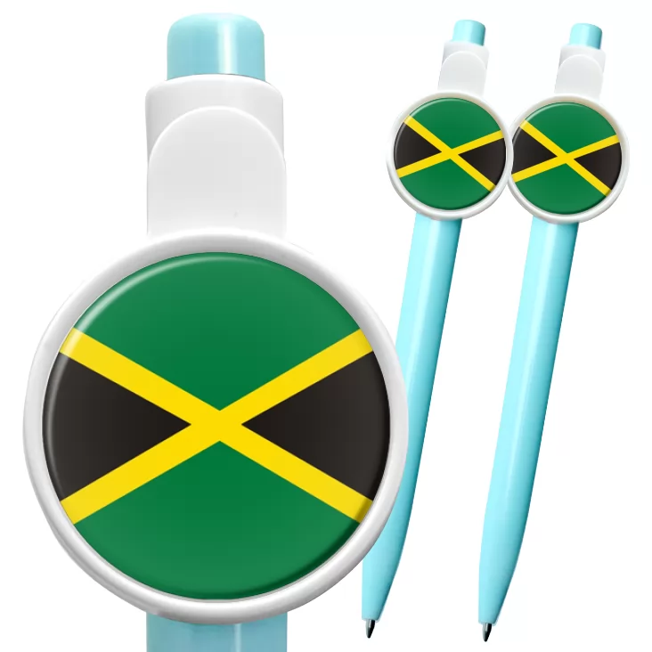 przypinka długopis jamaica