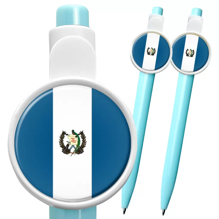 przypinka długopis guatemal
