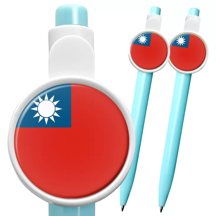 przypinka długopis taiwanc