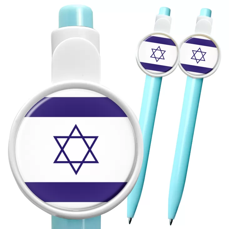 przypinka długopis israelc