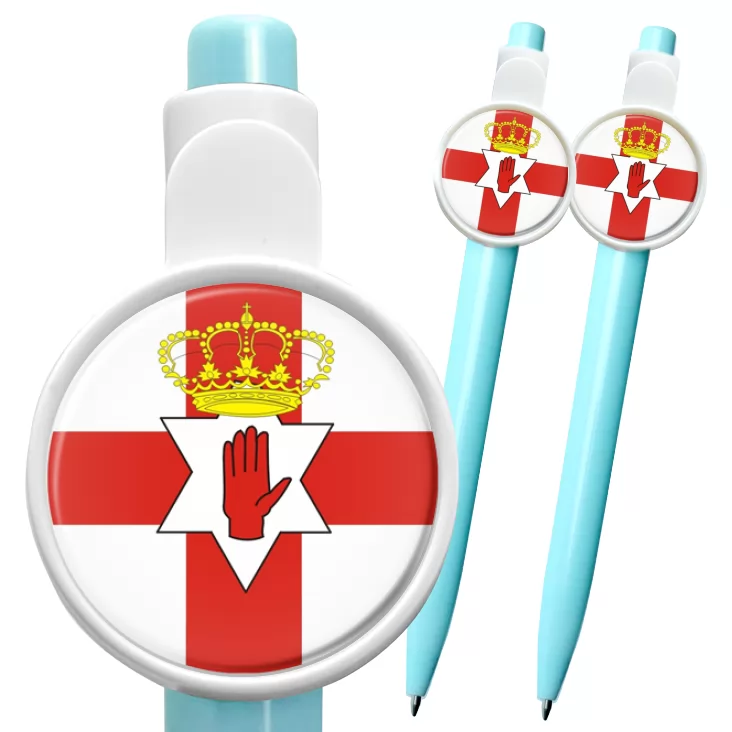 przypinka długopis nireland