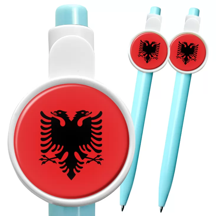 przypinka długopis Flaga Albania