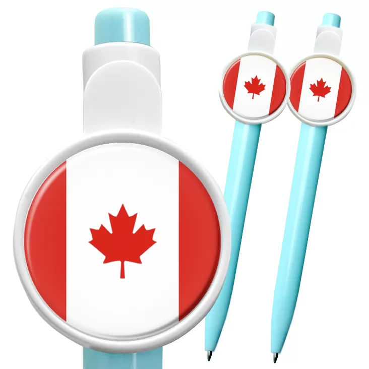 przypinka długopis canadac