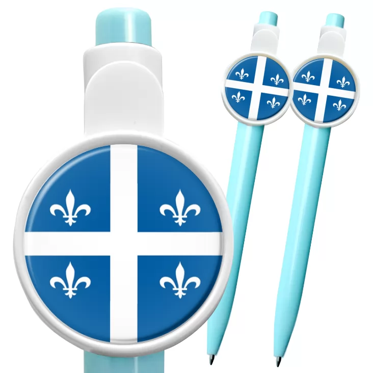 przypinka długopis quebecc