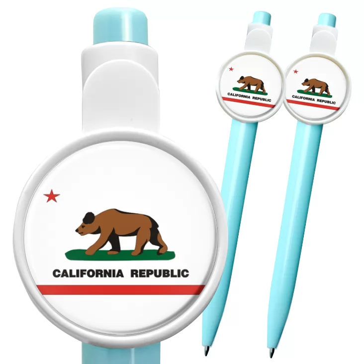 przypinka długopis californ
