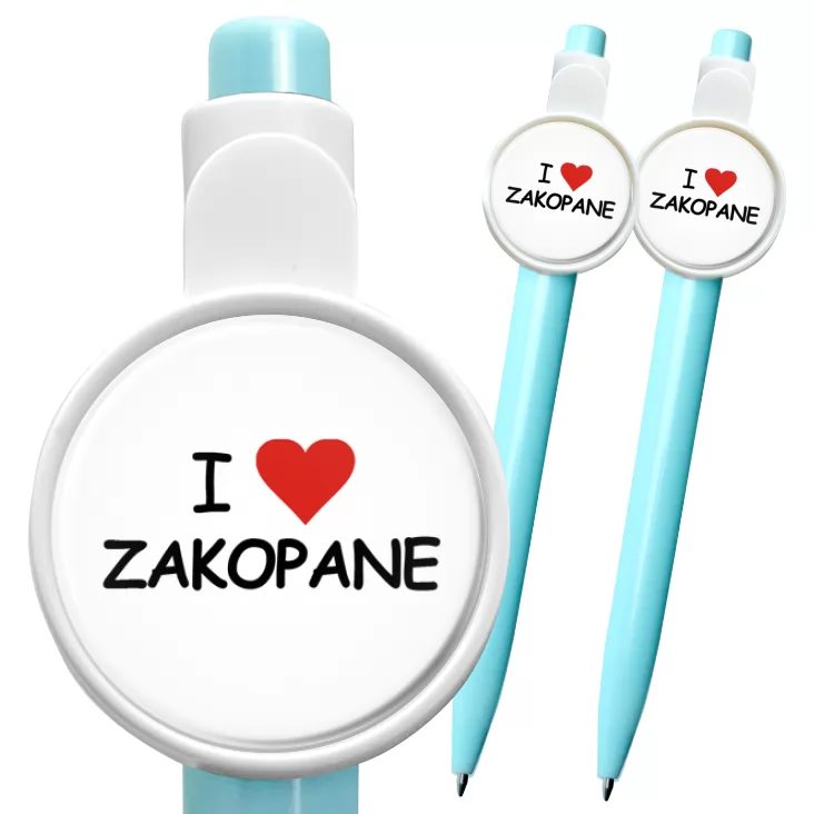 przypinka długopis I love Zakopane