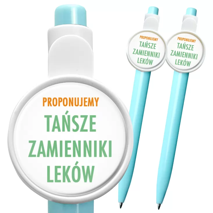 przypinka długopis Tańsze zamienniki leków