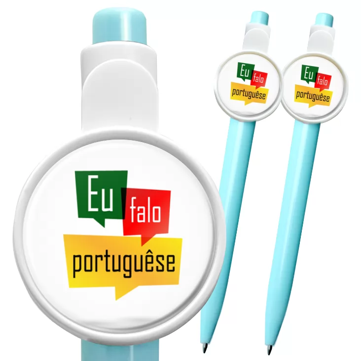 przypinka długopis Mówię po portugalsku