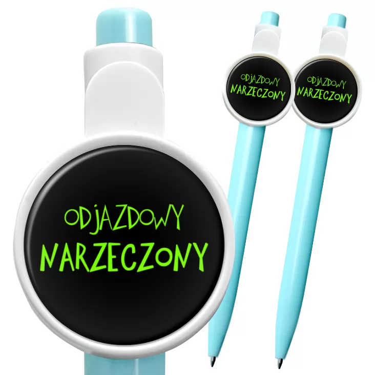 przypinka długopis Odjazdowy narzeczony