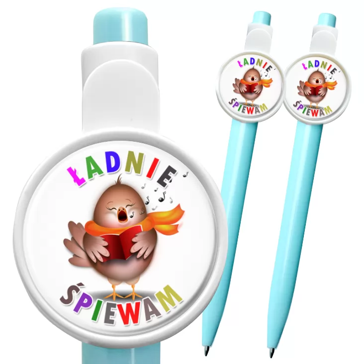 przypinka długopis Ładnie śpiewam
