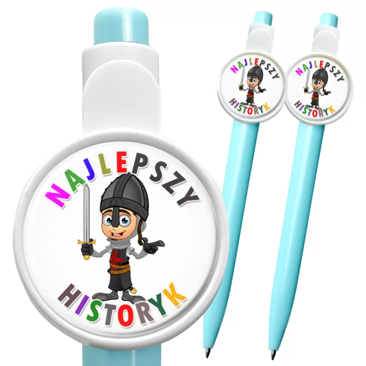 przypinka długopis Najlepszy historyk